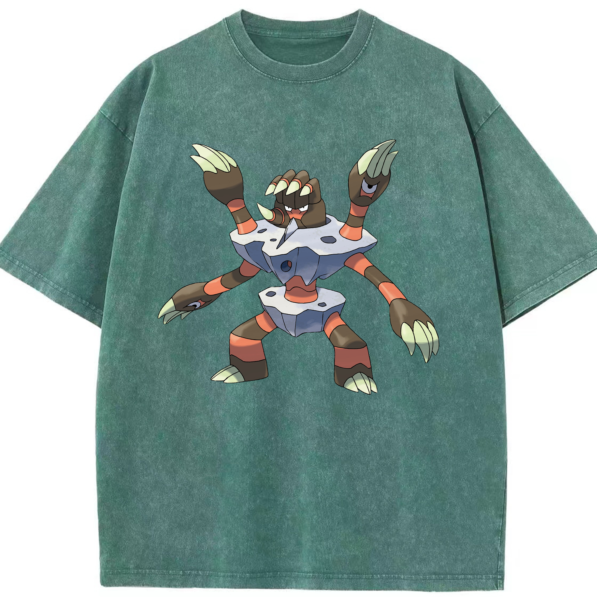 （画像用） ポケットモンスター Pokémon 綿100% ヴィンテージ風 半袖Tシャツ（フロントプリント）